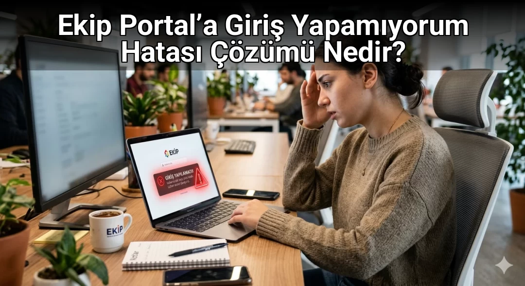 Ekip Portal’a Giriş Yapamıyorum Hatası Çözümü Nedir?